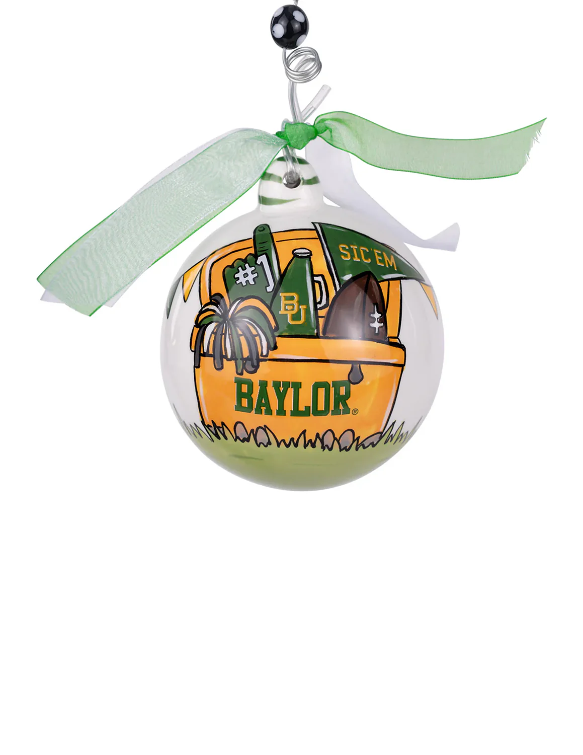 BU Baylor Cooler Ornament - Image 2