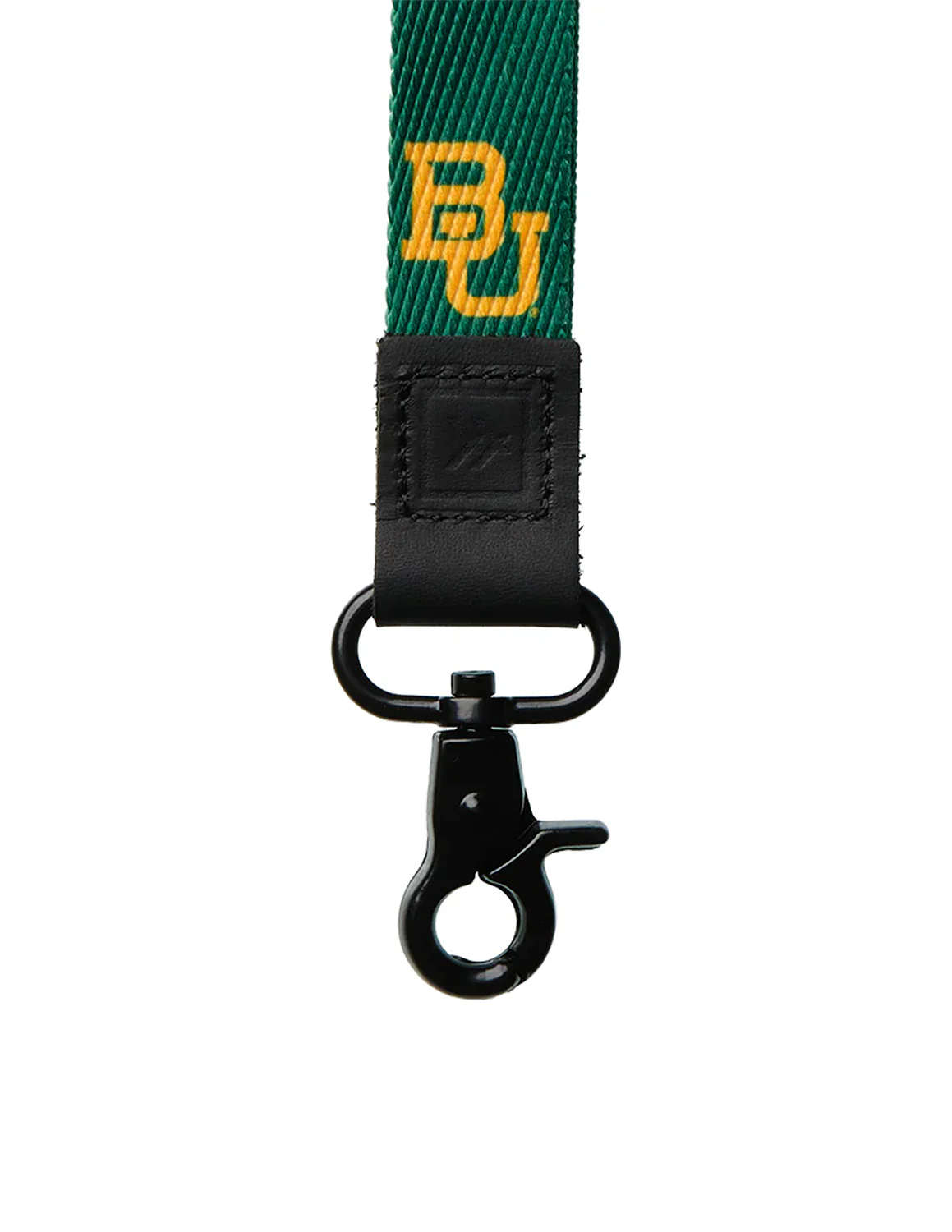 BU Baylor Green Wristlet Keychain - Image 2