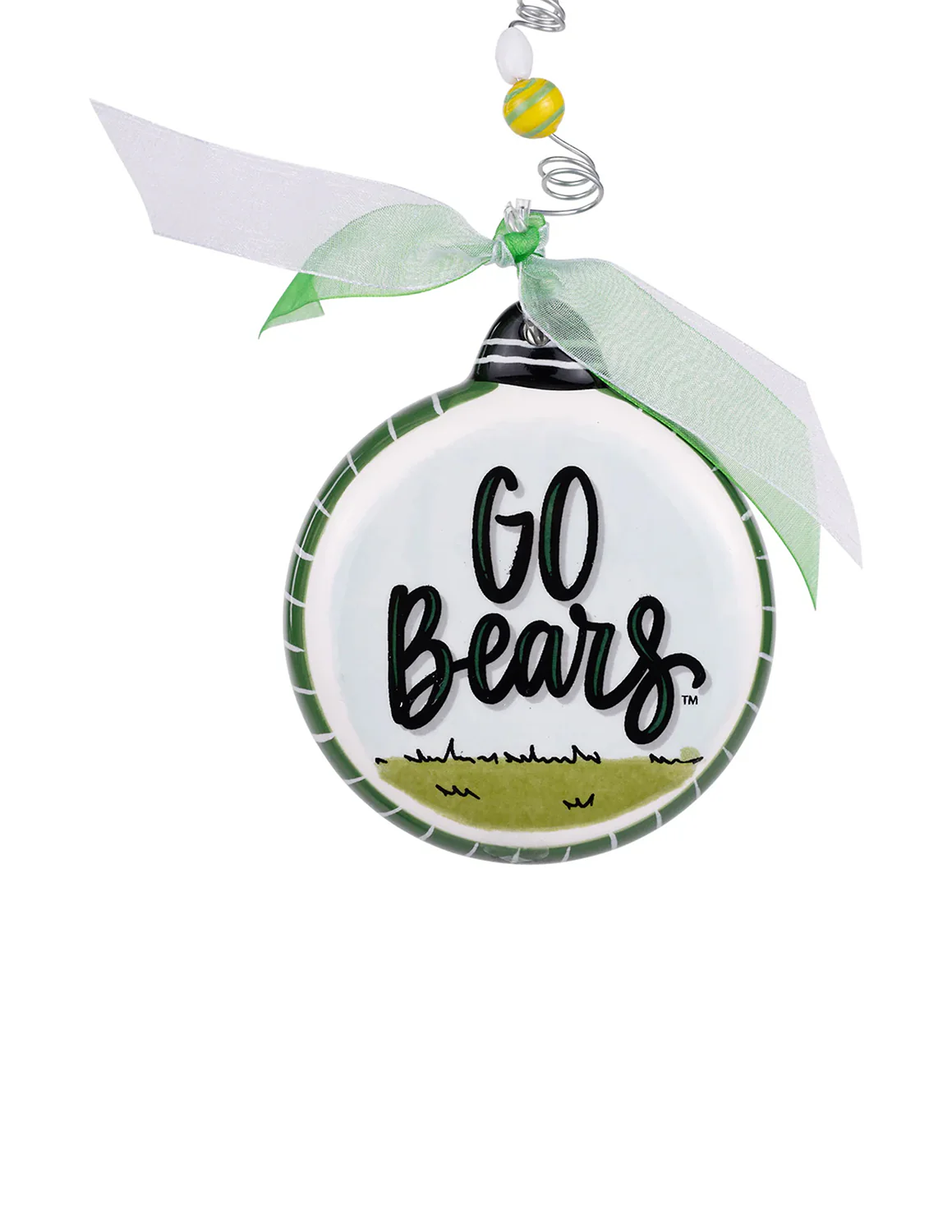 BU Baylor Mascot Puff Ornament