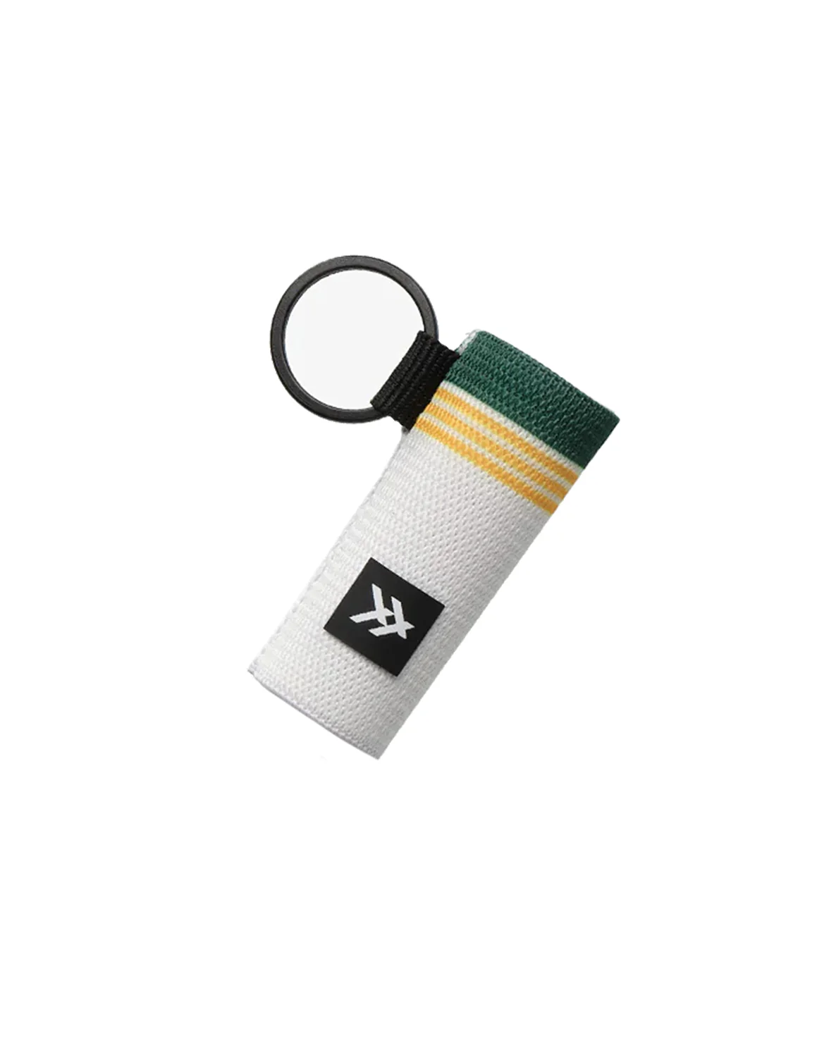 BU Baylor White Chapstick Holder Keychain