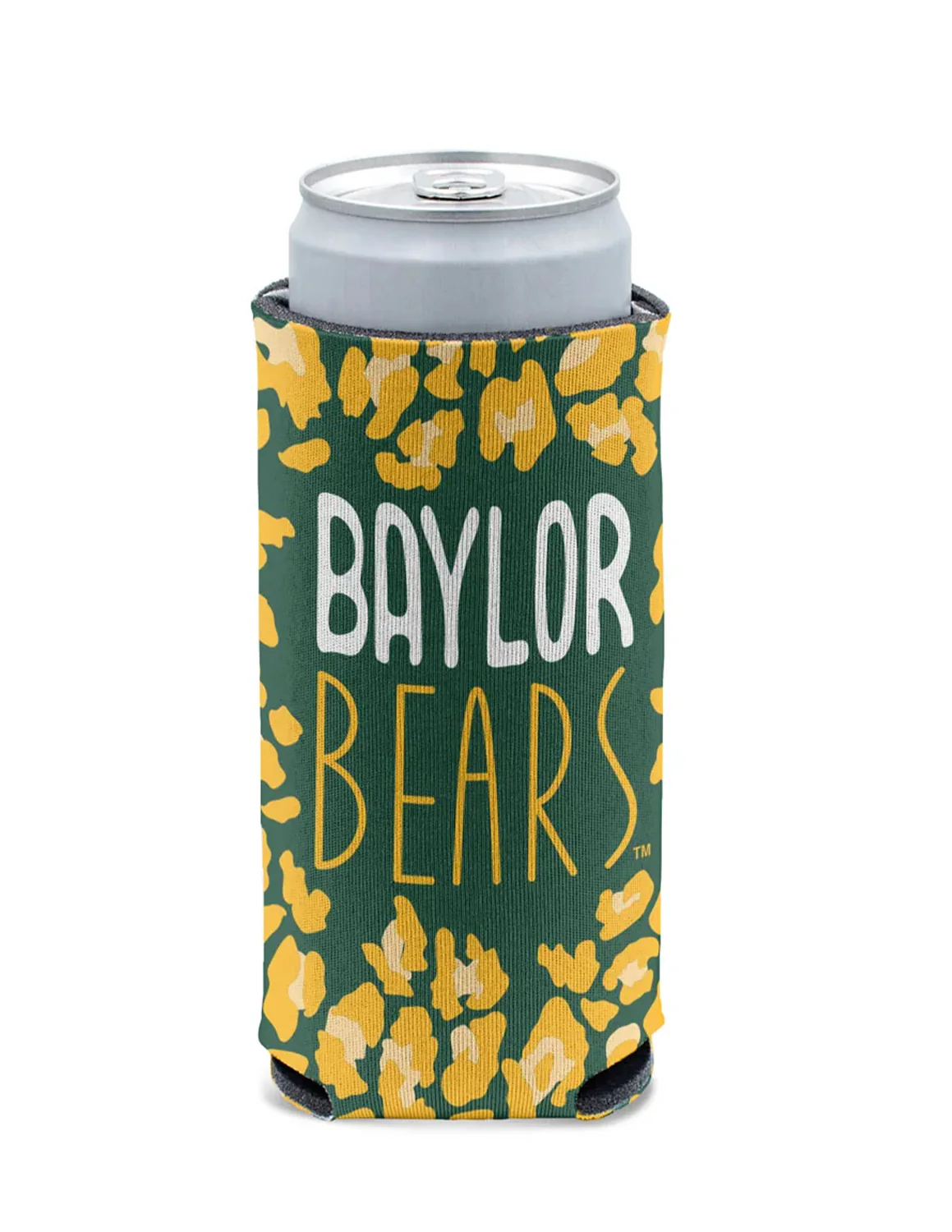 BU Leopard Tall Slim Can Cooler - Image 2