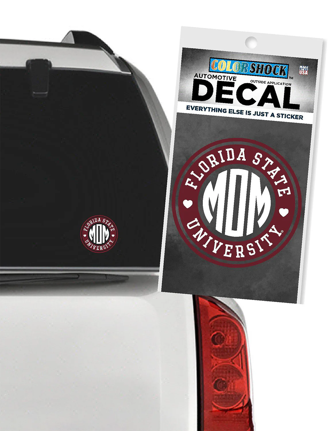 FSU Mom Circle Of Love Decal