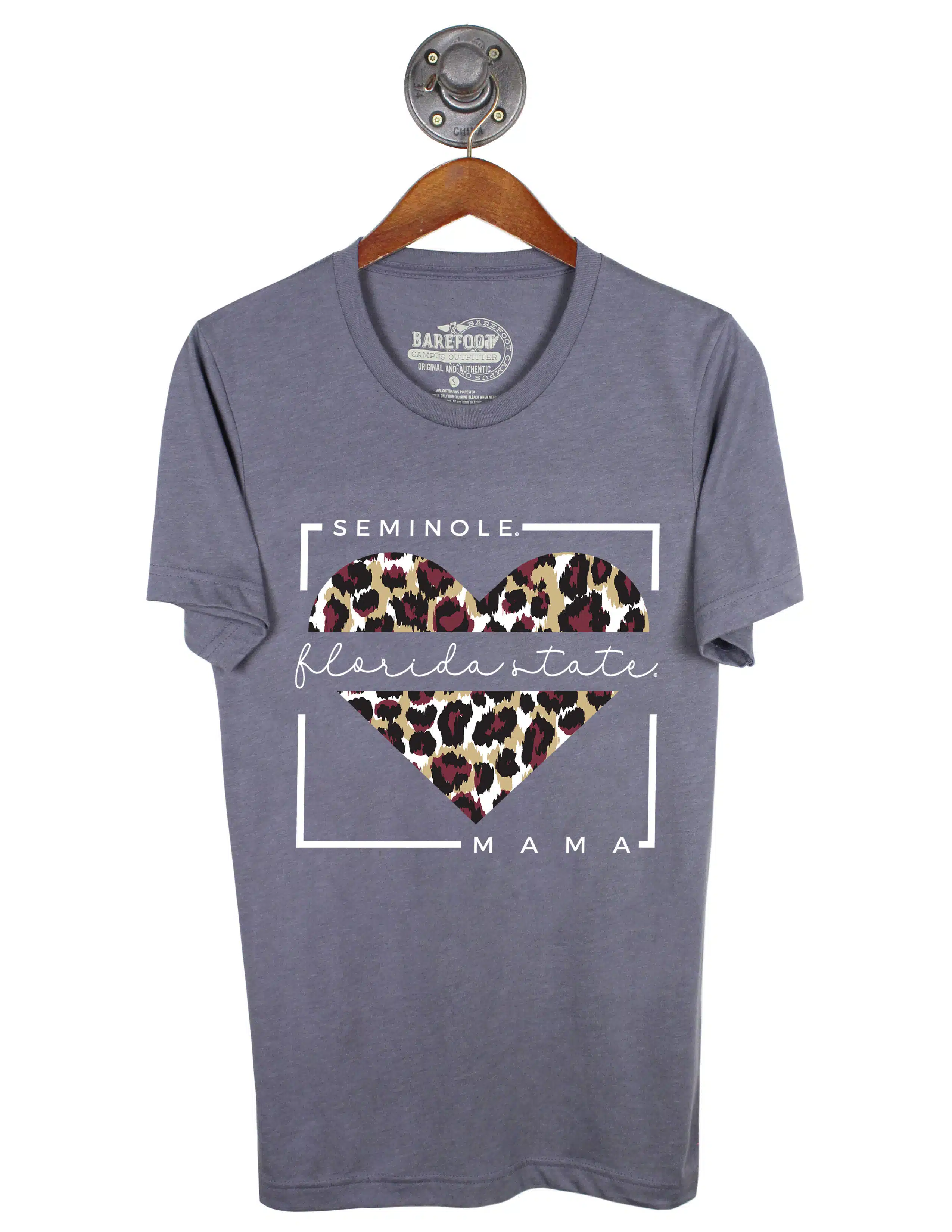 FSU This Mom's Heart Short Sleeve