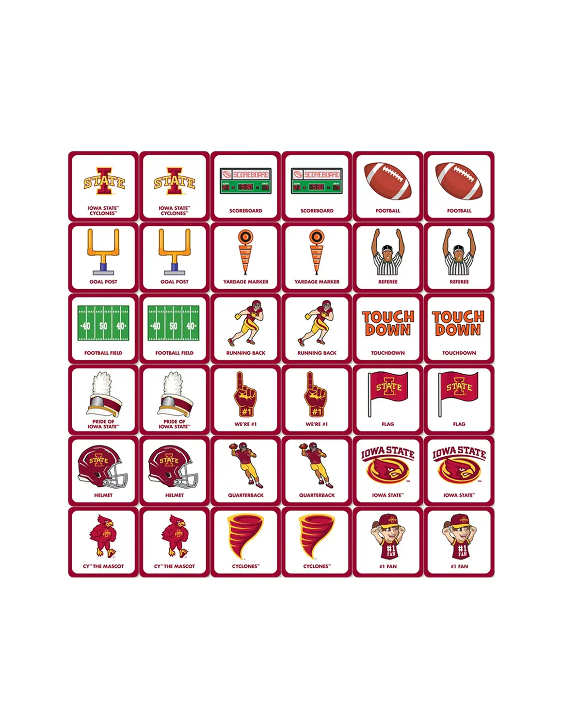 Iowa State Matching Game - Image 3
