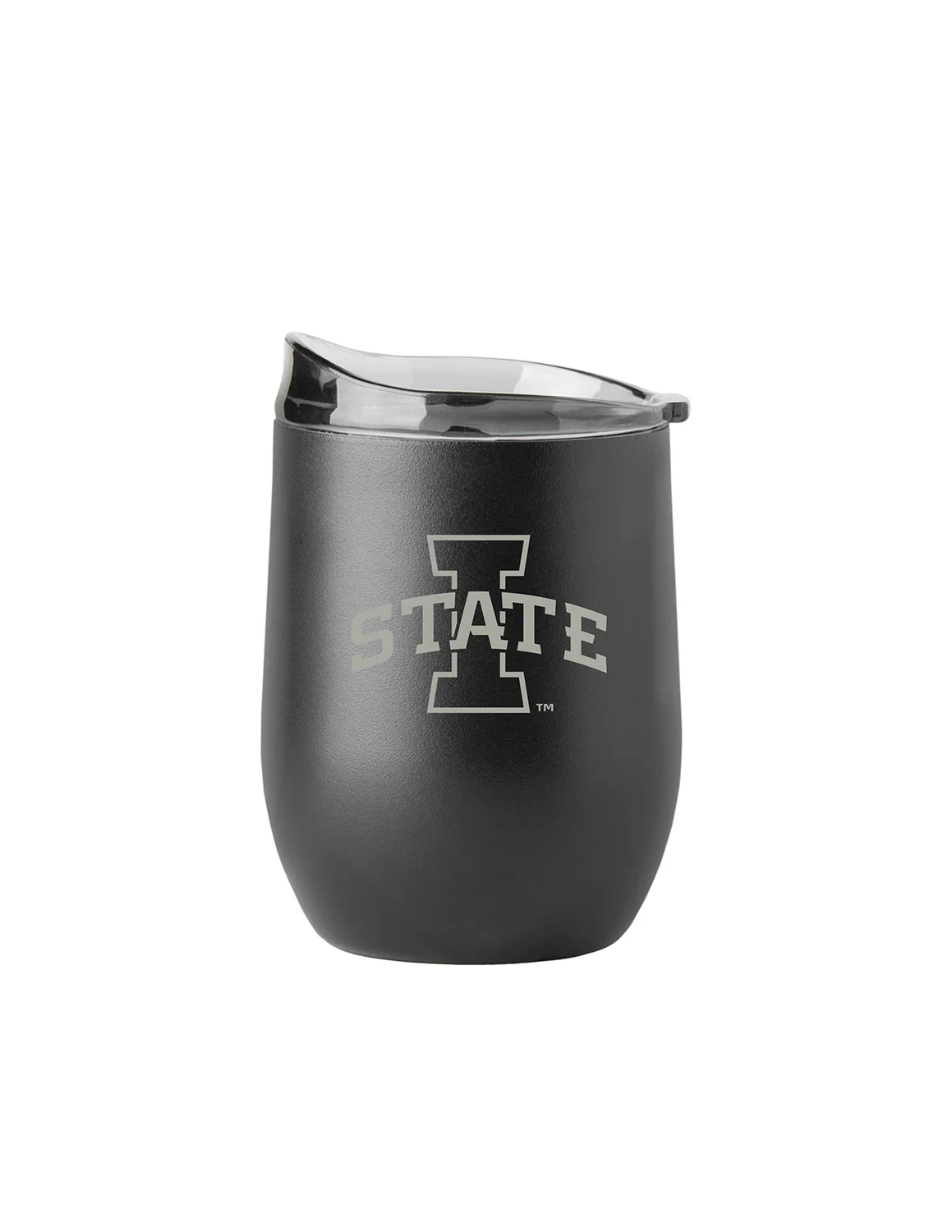 ISU 16oz. Etched Curved Wine Tumbler
