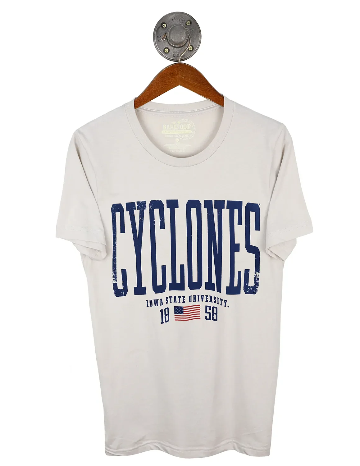 ISU Patriotic Flag Stack Short Sleeve