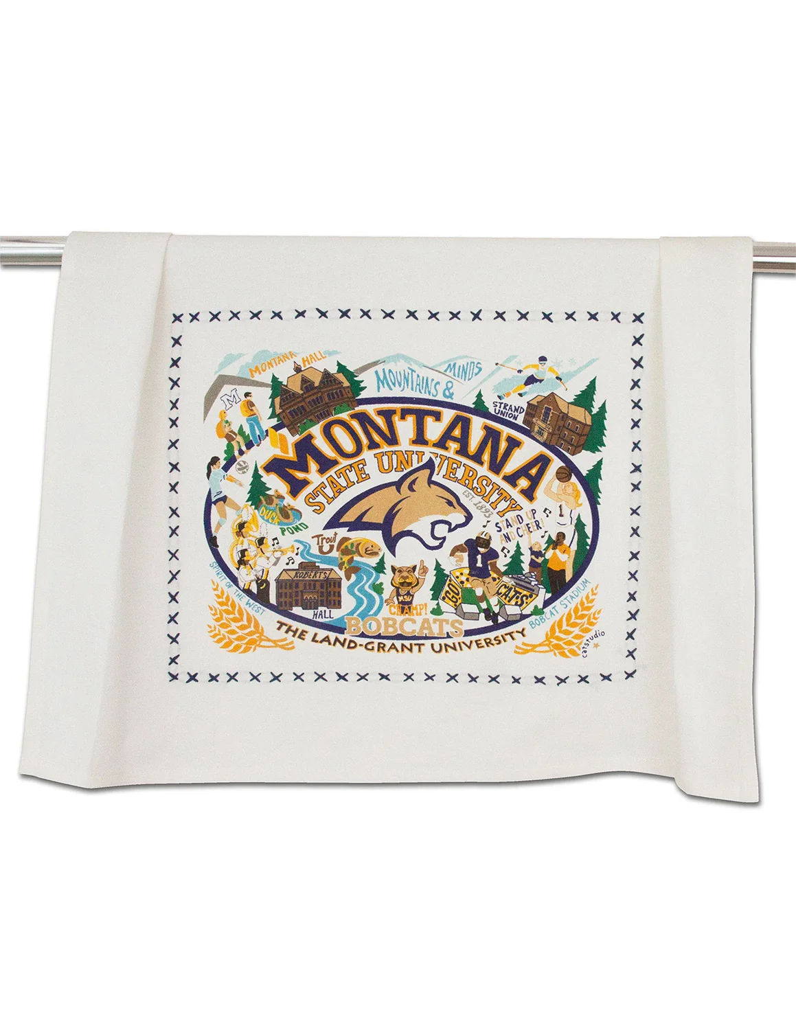 MSU Collegiate Dish Towel