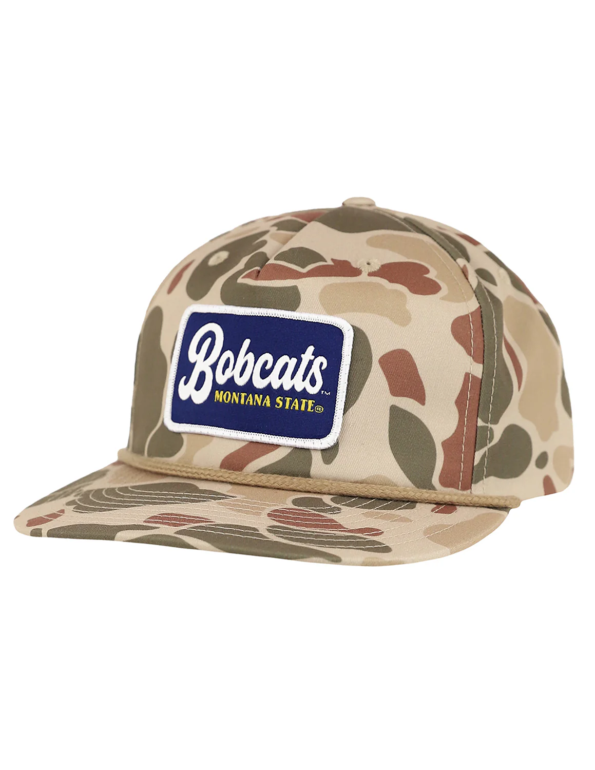 MSU P College Script Patch Camo Hat - Image 2