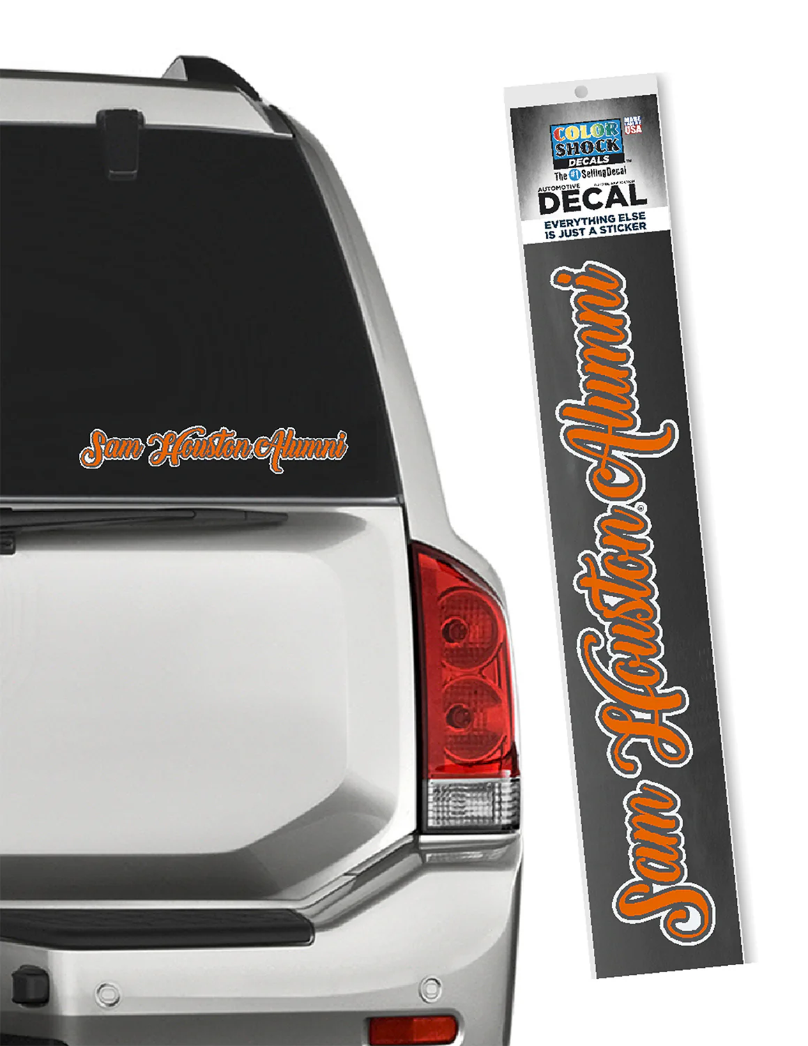 SHSU Alumni Girly Car Decal