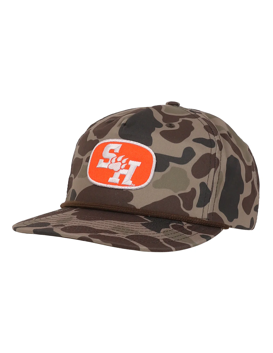 SHSU P SH Paw Flat Oval Camo Hat - Image 2