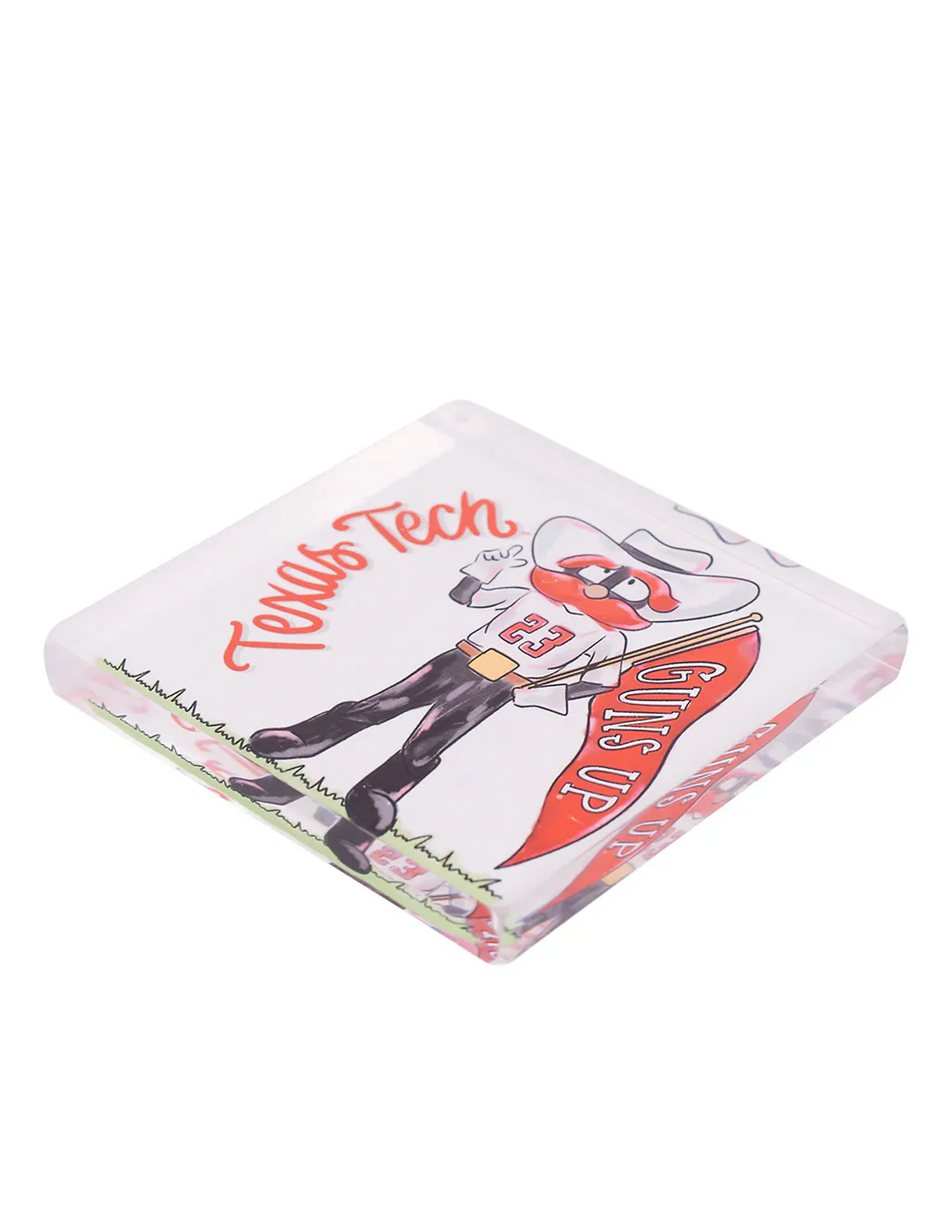 Texas Tech Mascot Napkin Weight - Image 2