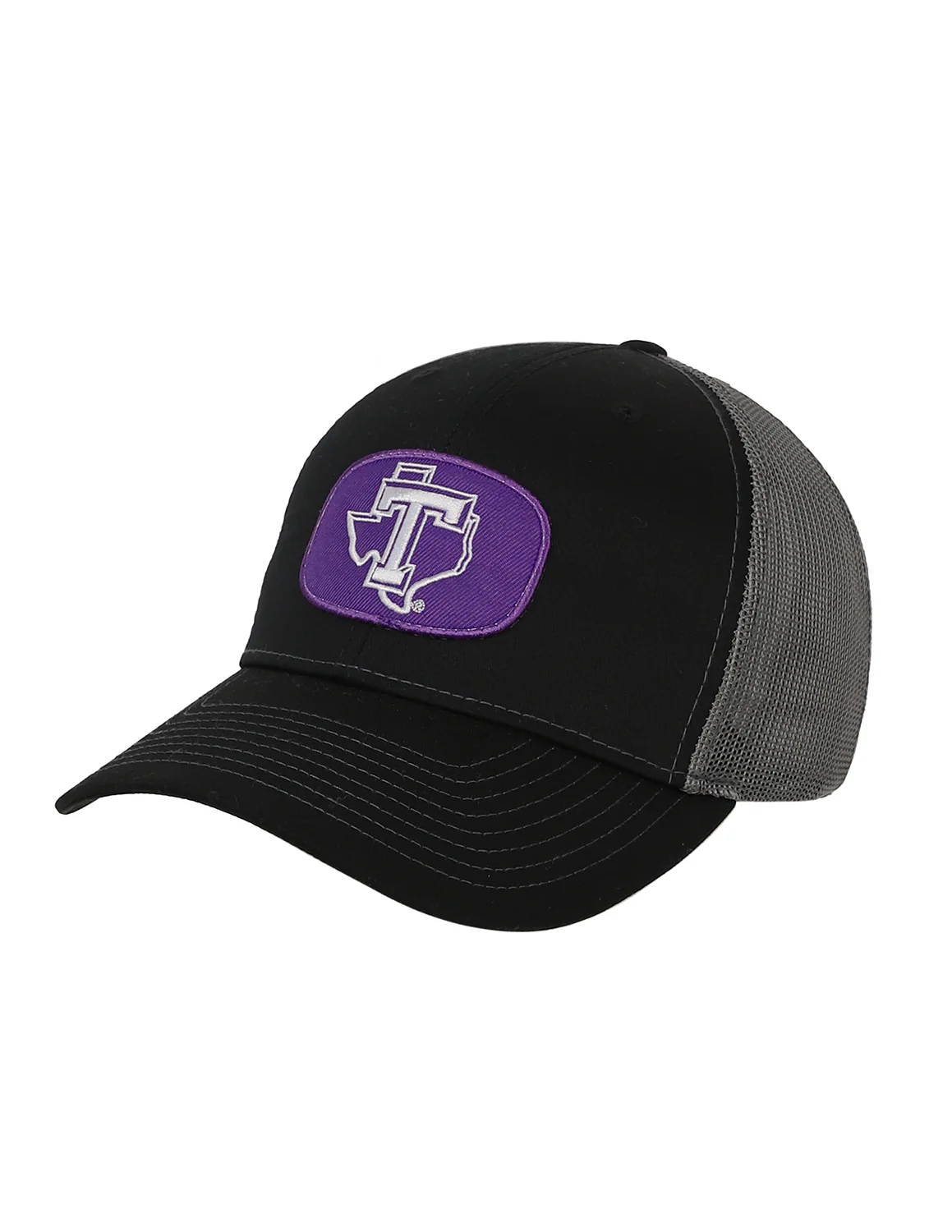 TSU Block T Flat Oval Patch Hat - Image 5