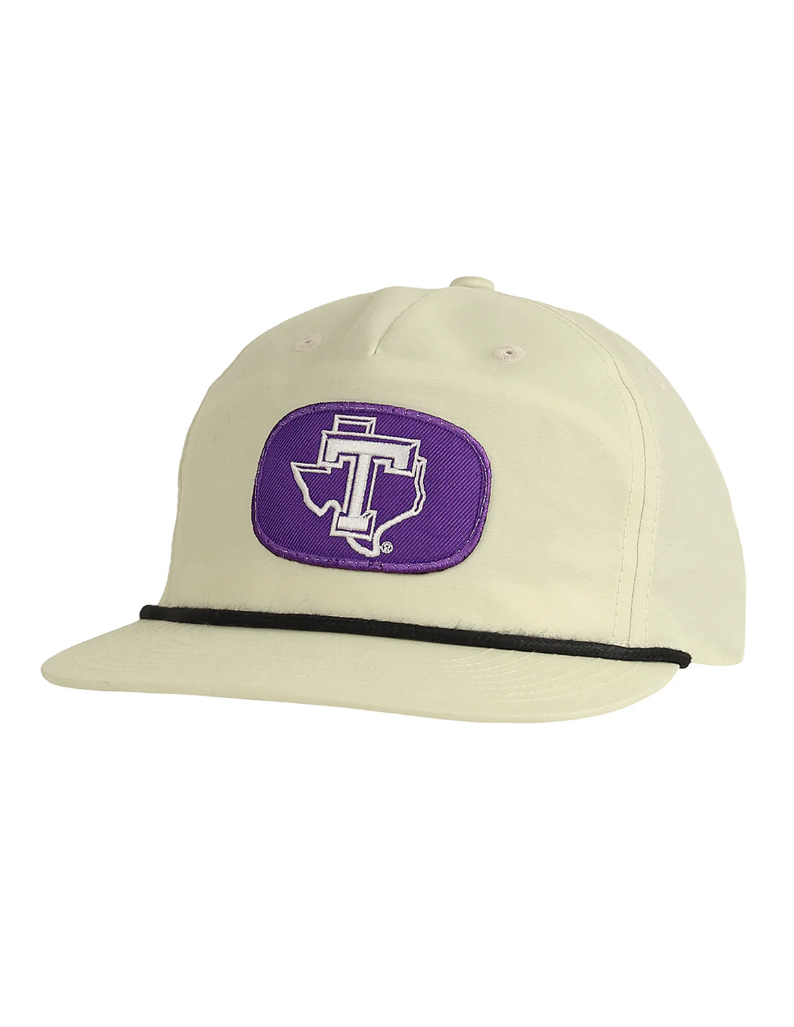 TSU Block T Flat Oval Patch Hat - Image 3