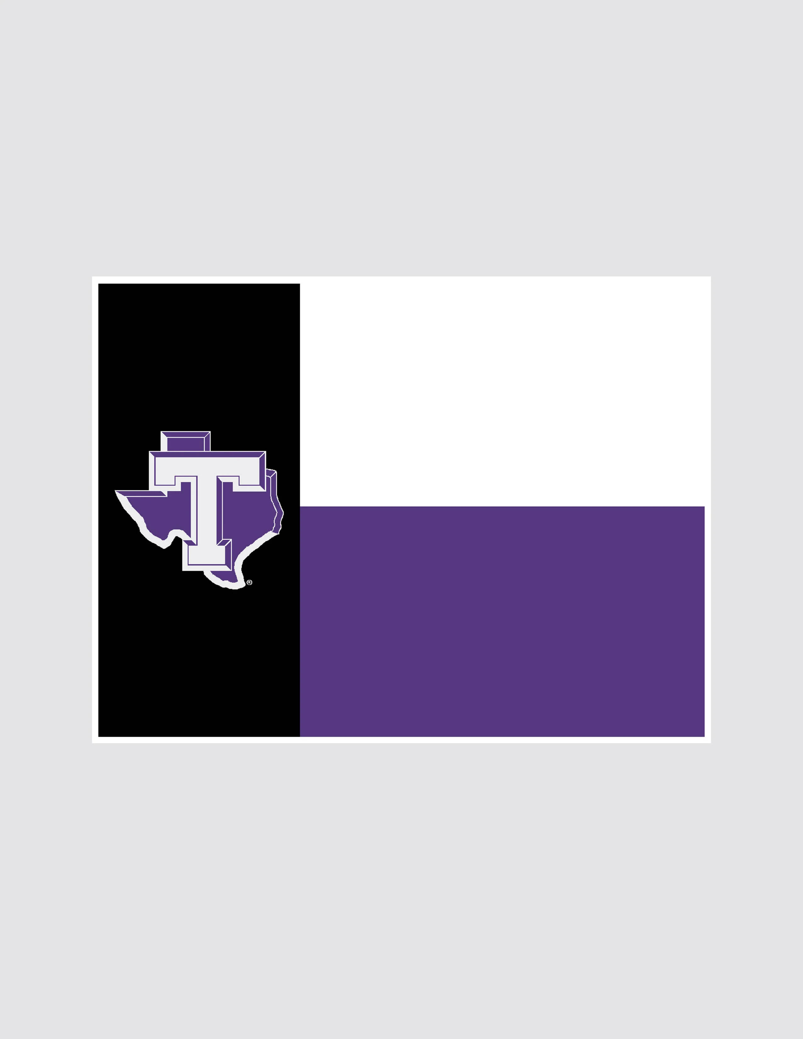 TSU Flag Car Decal - Image 2