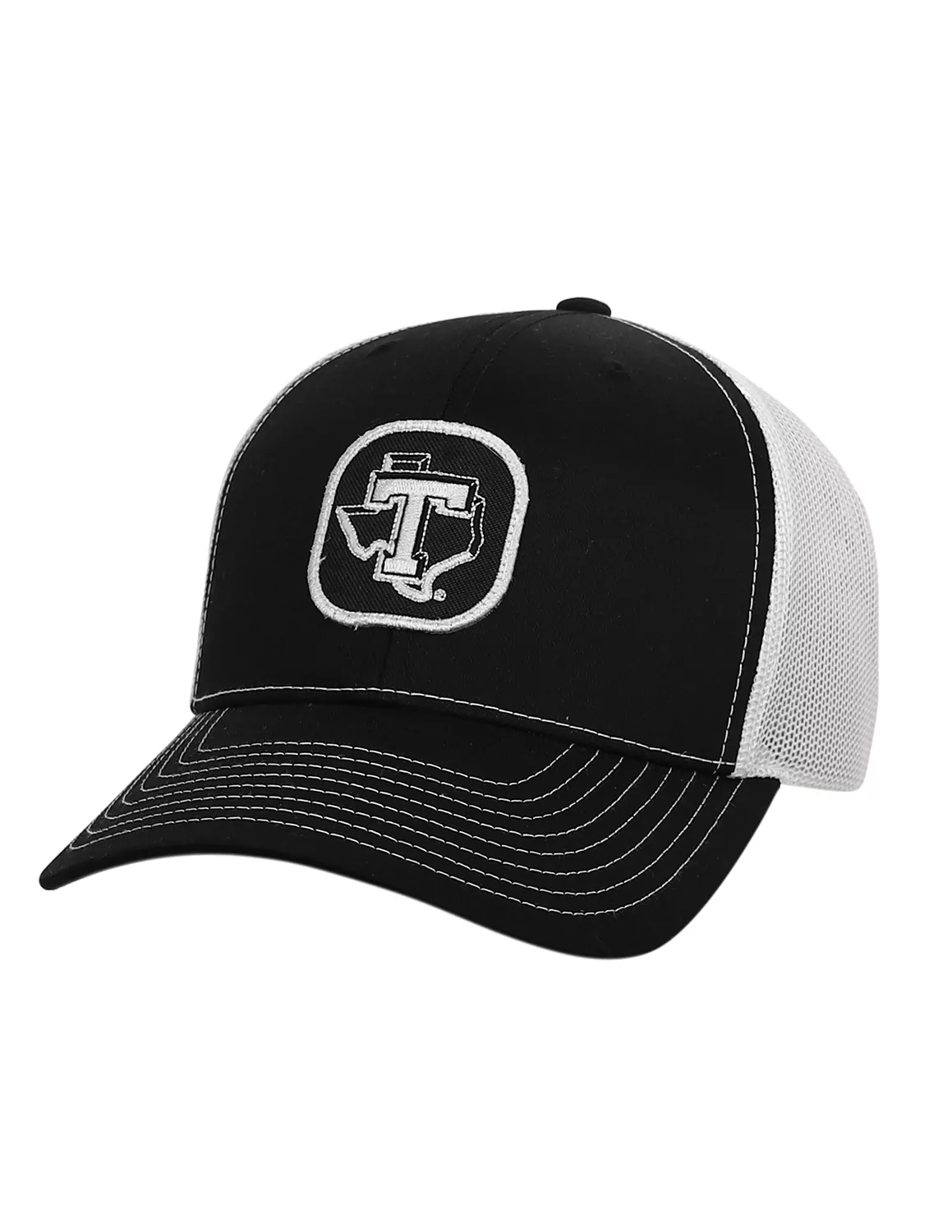 TSU P Block T Texas Patch Hat