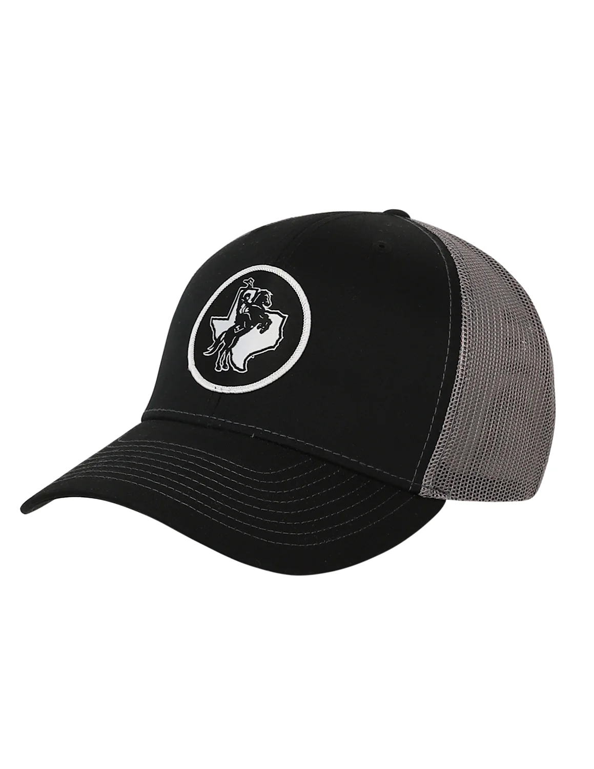 TSU P Texas Rider Circle Patch Hat - Image 2