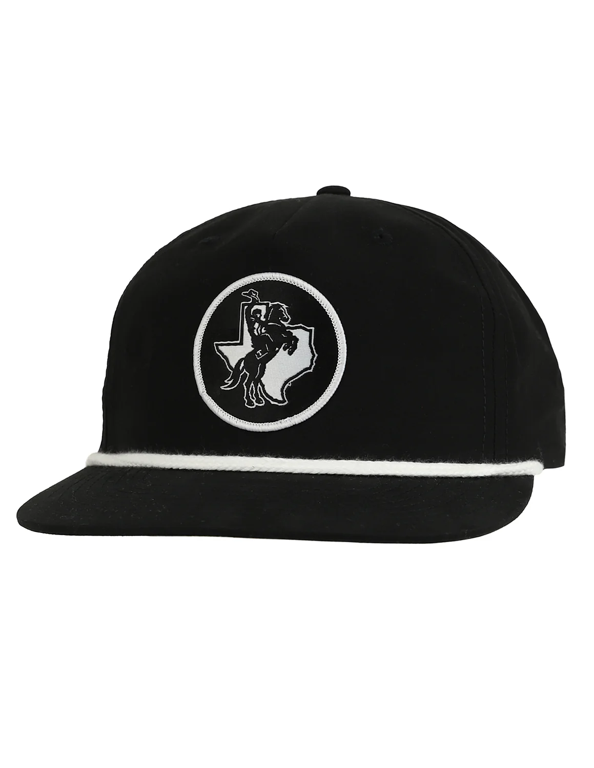 TSU P Texas Rider Circle Patch Hat