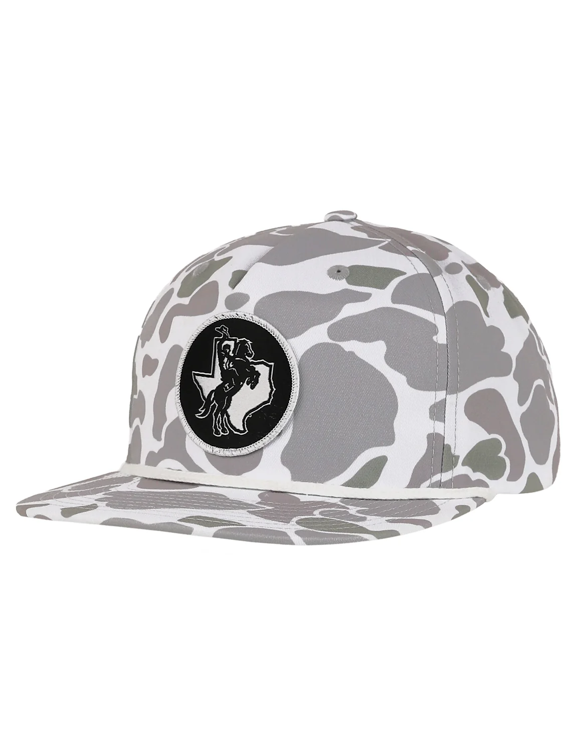 TSU P Texas Rider Circle Patch Hat - Image 2