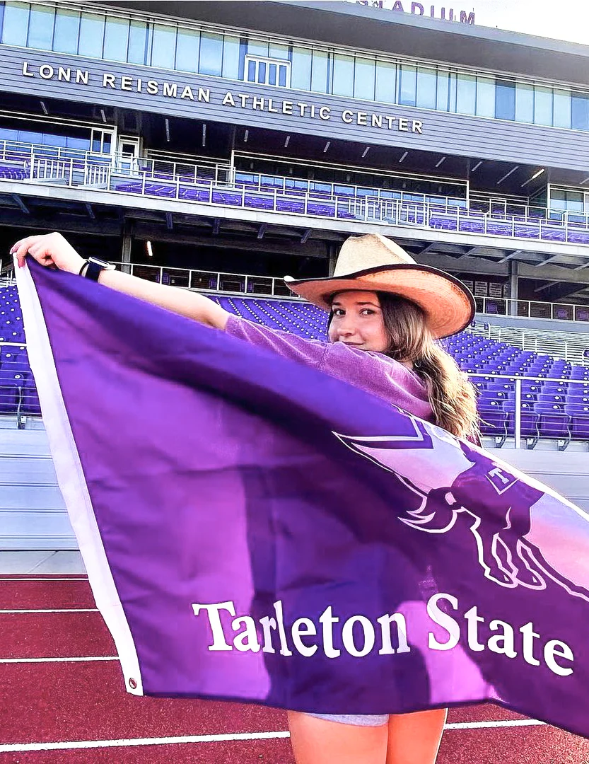 TSU Texan Rider Flag - Image 2