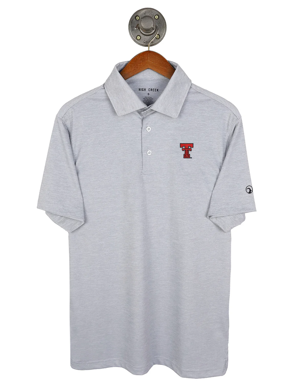TTU G Vintage Double T Clayton Polo