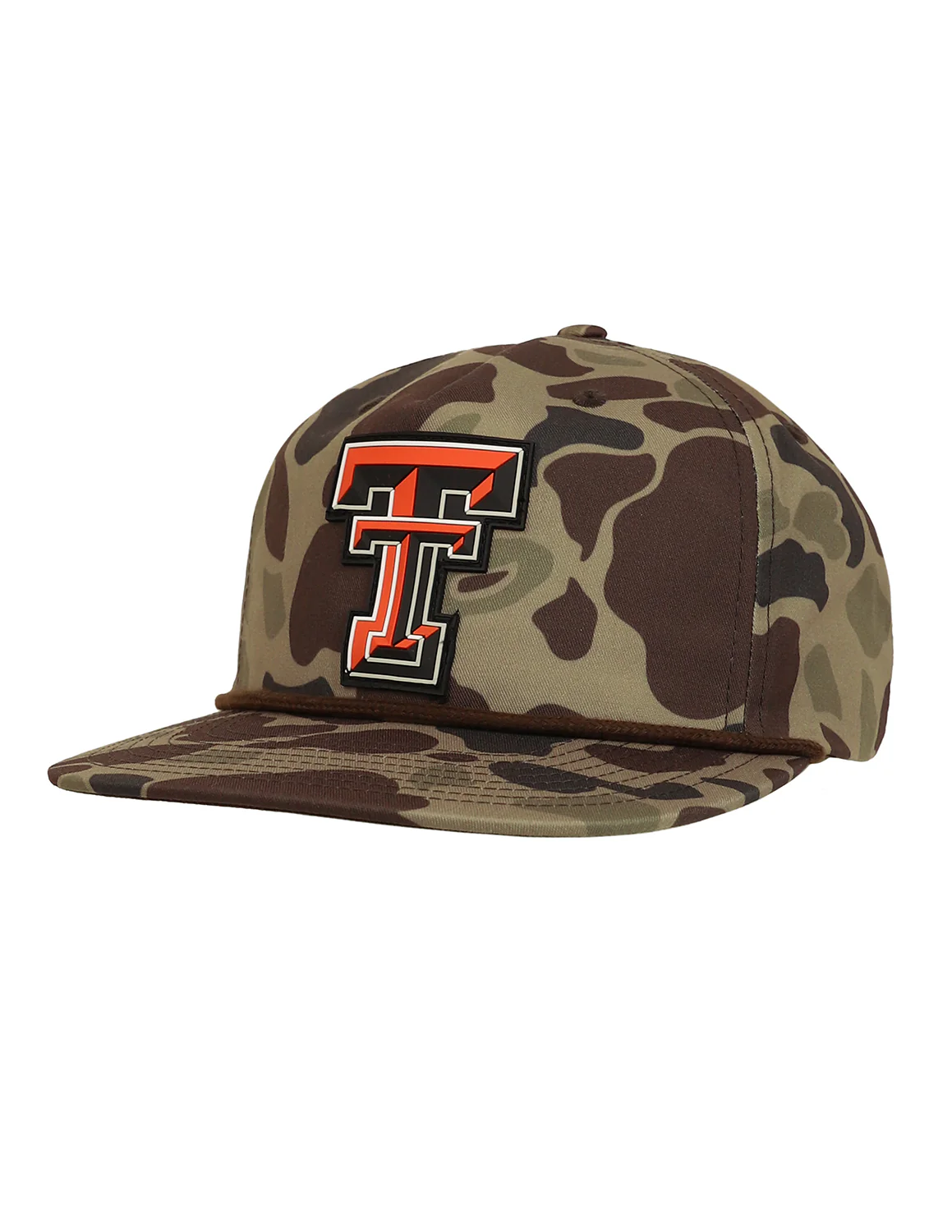 TTU P Double T Patch Camo Hat