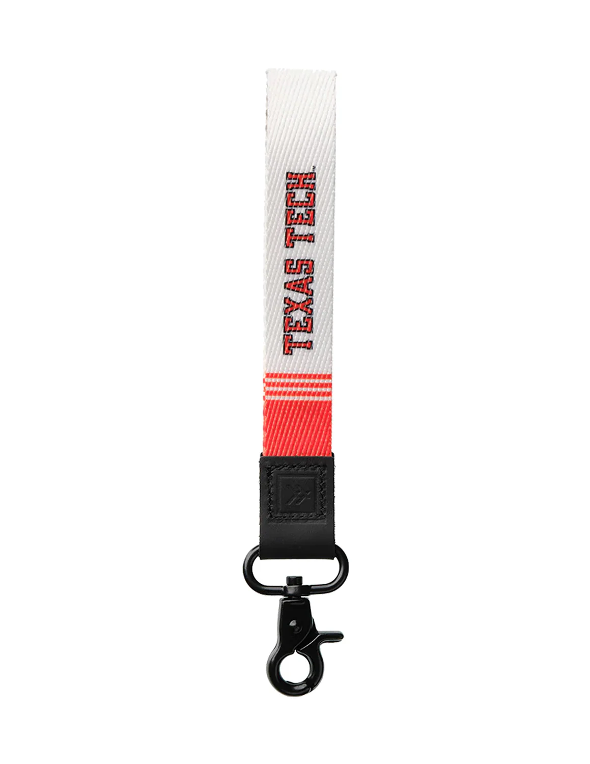 TTU Texas Tech White Wristlet Keychain