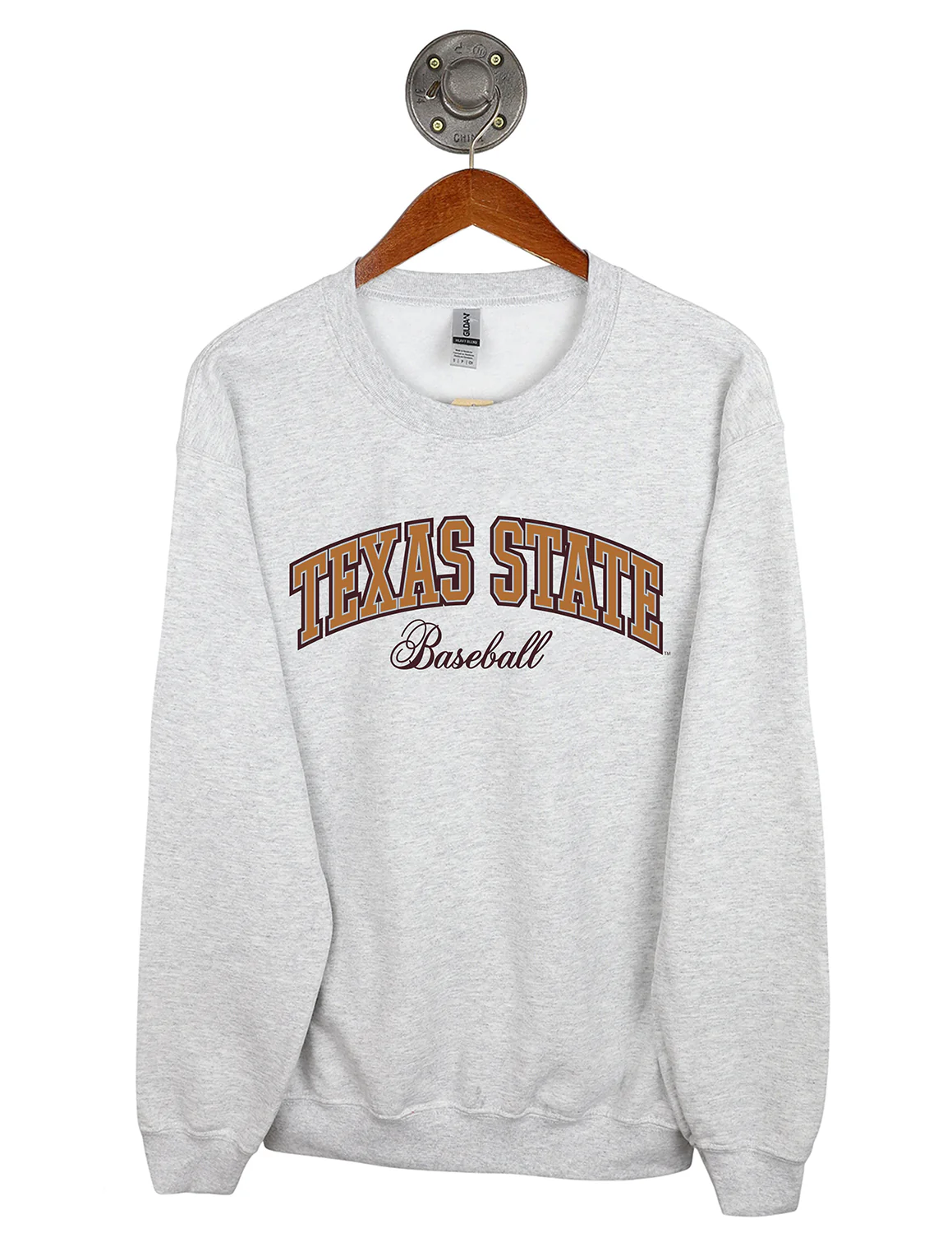 TXST Baseball Simplicity Crewneck
