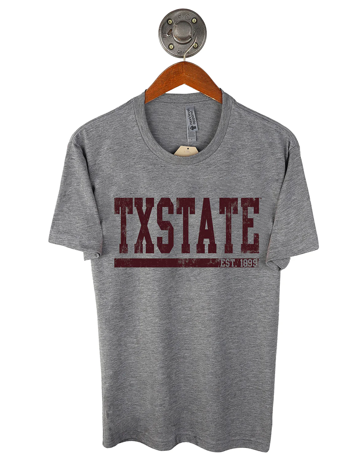 TXST Block Pop Short Sleeve