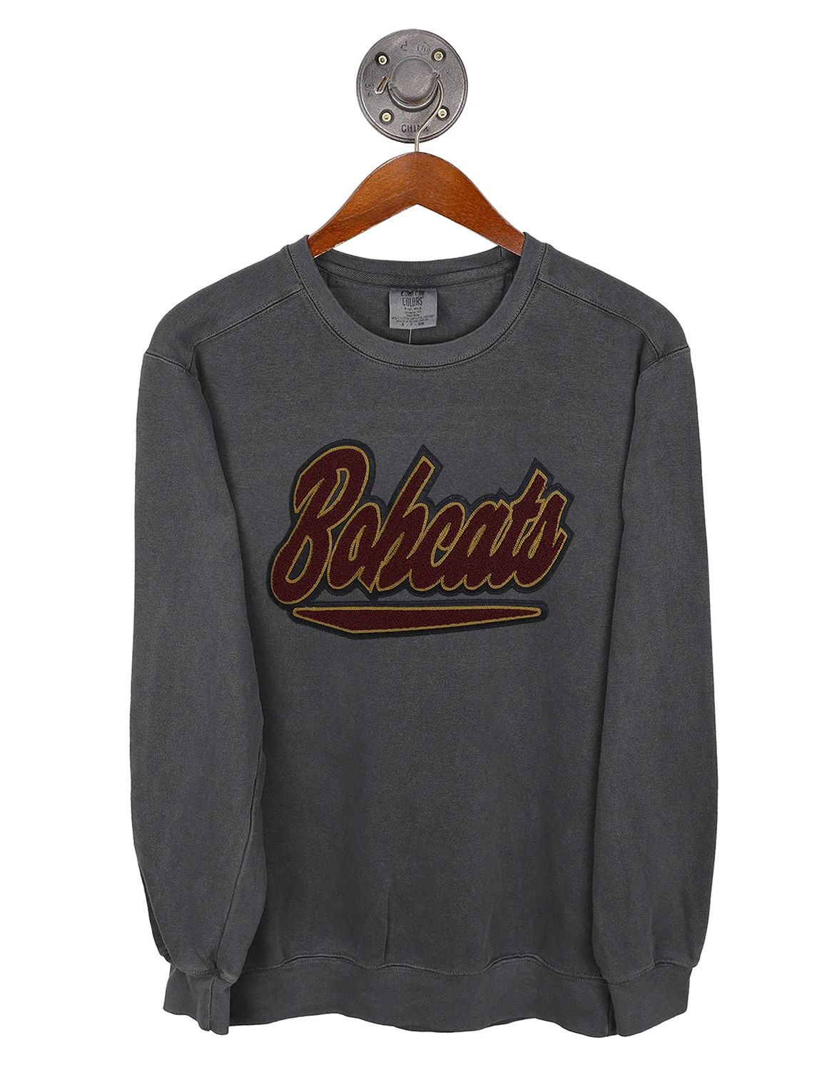 TXST Chenille Bold Script Crewneck