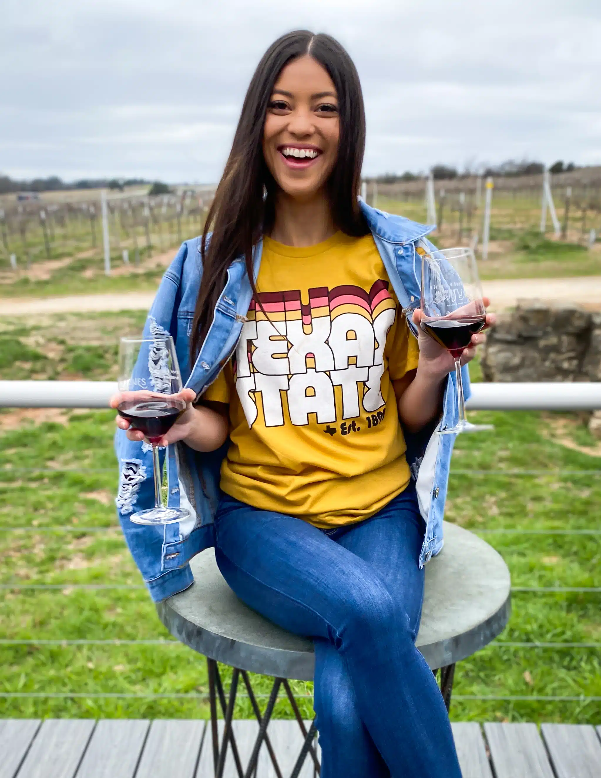 TXST Crescent Roll Short Sleeve - Image 3
