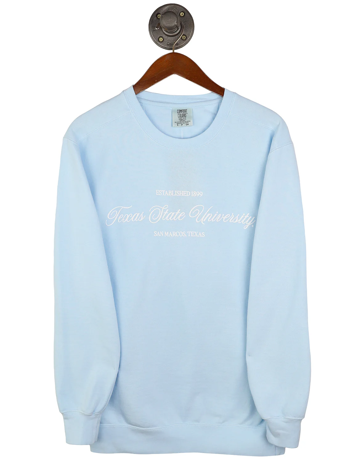 TXST Elegant Script Crewneck - Image 3