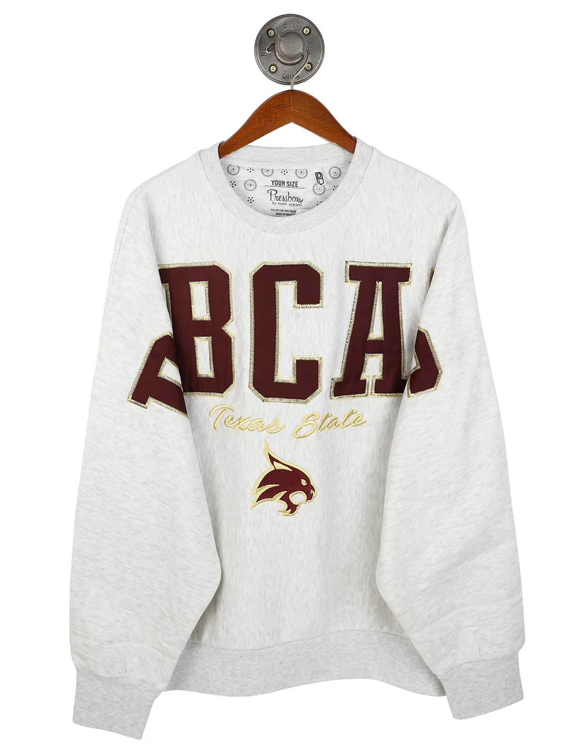 TXST Flannigan Oversized Crewneck - Image 2