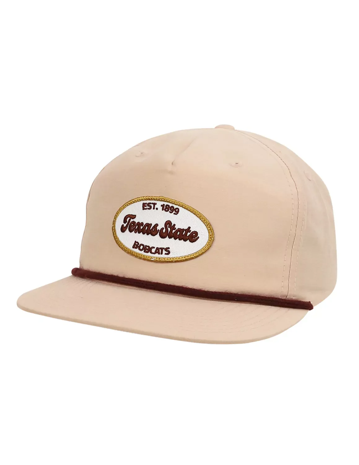 TXST P Vintage Oval Patch Hat - Image 3