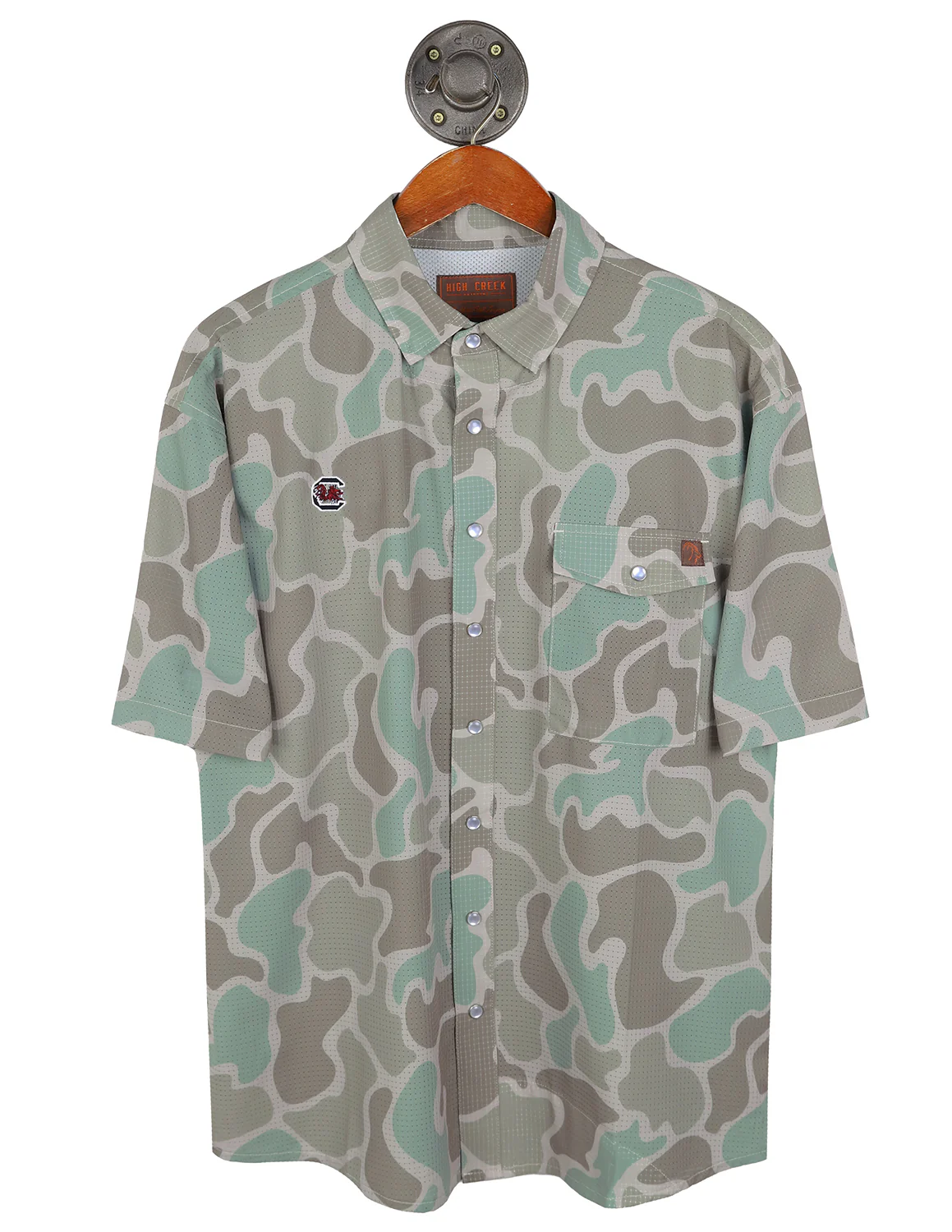USC G Master Logo Cole Camo Button Up