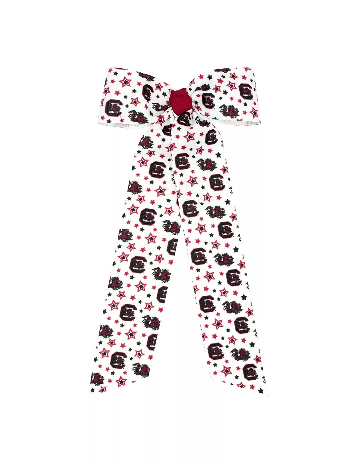 USC Stream Tail Tie Hair Bow