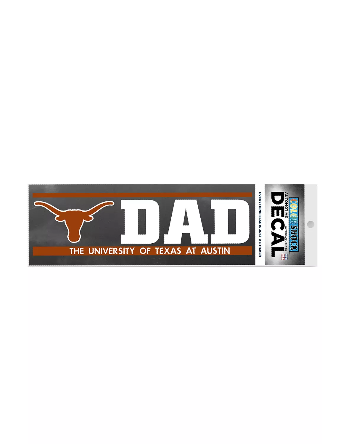 UT Logo Next To Dad Decal - Image 2