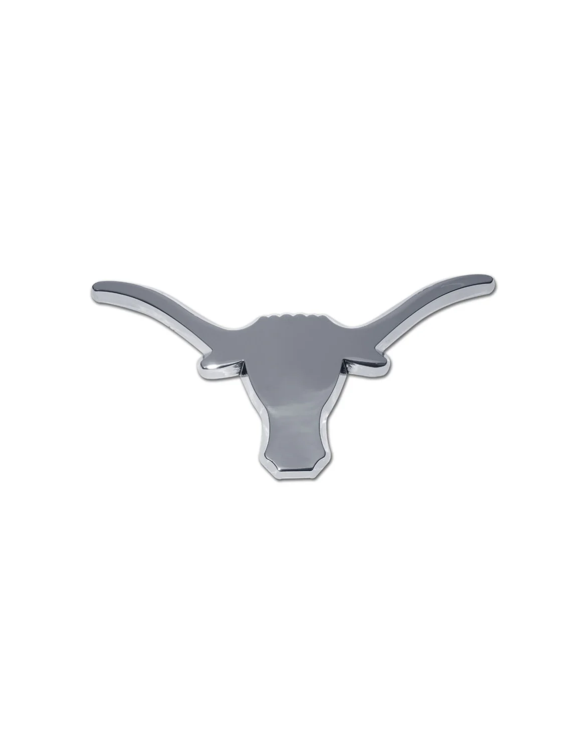 UT Texas Longhorn Chrome Emblem