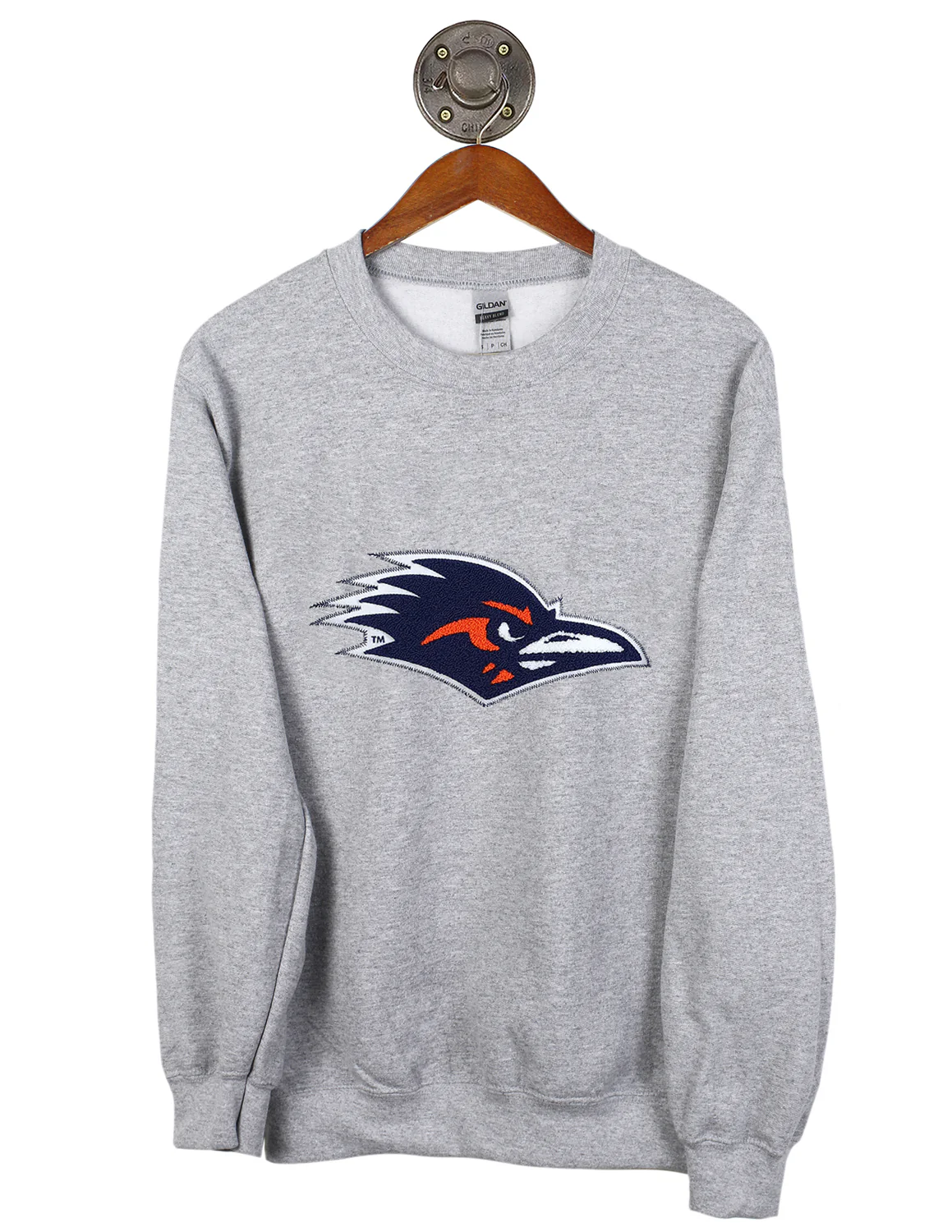 UTSA Chenille Rowdy Head Crewneck